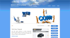 Desktop Screenshot of bedavasiteyapmak.com